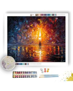 MELTED FLAME - Paint by Numbers Full Kit
