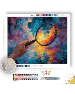 SURREAL MIRROR - Paint by Numbers Full Kit