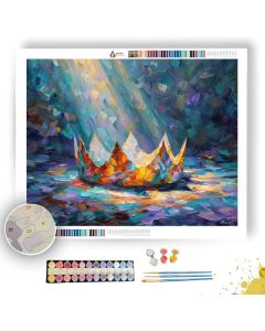 BROKEN CROWN - Paint by Numbers Full Kit