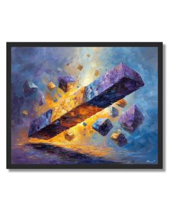 BROKEN OBELISK - FRAMED