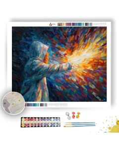 PRISMATIC FLAME - Paint by Numbers Full Kit