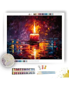 WOUNDED FLAME - Paint by Numbers Full Kit