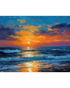 OCEAN SUNSET SPARKLE