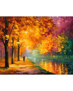 GOLDEN AUTUMN WALKWAY