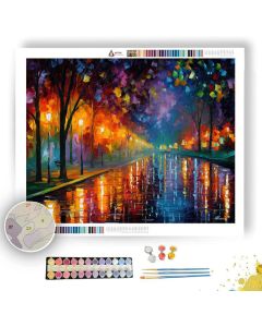 REFLECTION BOULEVARD - Paint by Numbers Full Kit