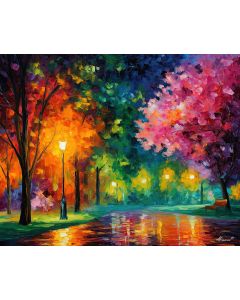 COLORFUL SUNSET GARDEN