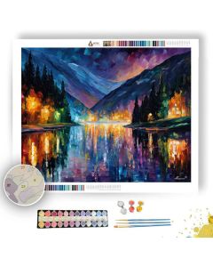 RAINBOW VALLEY LIGHTS - Paint by Numbers Full Kit