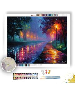 TWILIGHT RIVER PATH - Paint by Numbers Full Kit