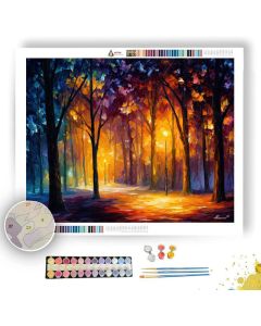 TWILIGHT FOREST GLOW - Paint by Numbers Full Kit