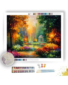 SUNSET DREAM GARDEN - Paint by Numbers Full Kit