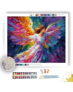 ANGEL OF COLORS - Paint by Numbers Full Kit