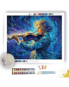 DREAM OF THE VIOLINIST - Paint by Numbers Full Kit