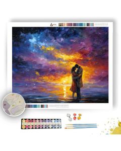 THE GOLDEN EMBRACE - Paint by Numbers Full Kit