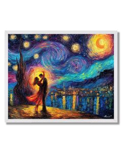 LUMINOUS NIGHT LOVERS - FRAMED