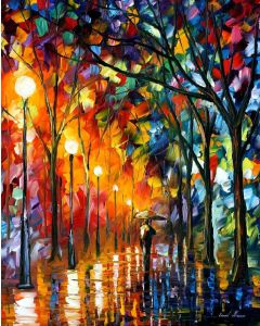 THE STROLL UNDER THE RAIN