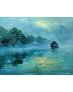 MIST OVER THE JADE LAKE