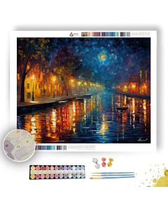 SILKEN RIVER AT NIGHT - Paint by Numbers Full Kit
