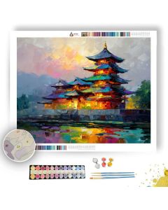 TEMPLE OF HARMONY - Paint by Numbers Full Kit