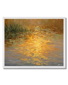 THE GOLDEN REFLECTION - FRAMED