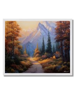 THE SHINING ROAD - FRAMED