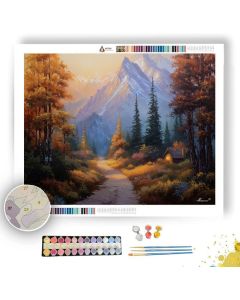 THE SHINING ROAD - Paint by Numbers Full Kit