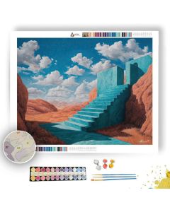 THE INFINITE STAIRWAY - Paint by Numbers Full Kit