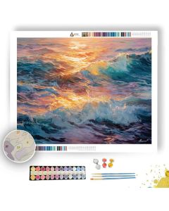 CRYSTAL SUNRISE - Paint by Numbers Full Kit