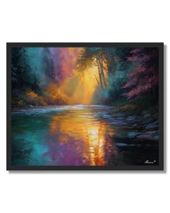 RIVER OF LIGHT - FRAMED