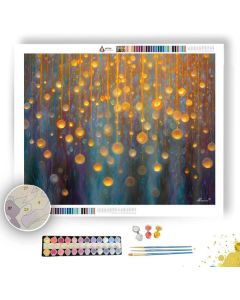 GOLDEN RAIN - Paint by Numbers Full Kit
