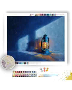 THE BLUE LANTERN - Paint by Numbers Full Kit
