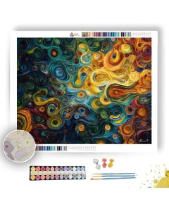 THE SECRET OF COLORS - Paint by Numbers Full Kit