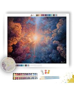 THE LIGHT BEYOND TIME - Paint by Numbers Full Kit