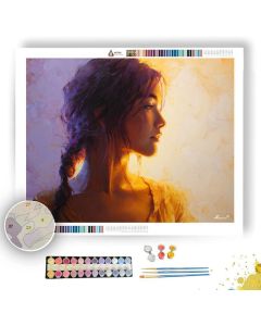 AMBER SHADOWS - Paint by Numbers Full Kit