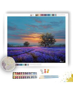 TWILIGHT BLOOM - Paint by Numbers Full Kit