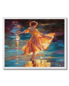 DANCING REFLECTIONS - FRAMED