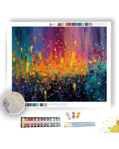 FALLING COLOR - Paint by Numbers Full Kit