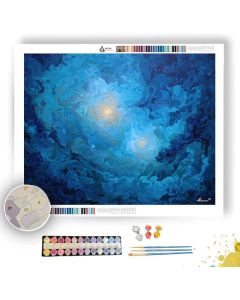 BLUE REVERENCE - Paint by Numbers Full Kit