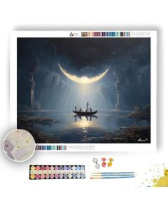 MOONLIT HARMONY - Paint by Numbers Full Kit
