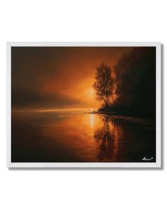 AMBER SOLITUDE - FRAMED