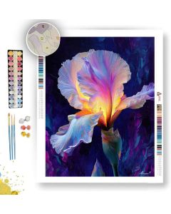 MIDNIGHT BLOSSOM - Paint by Numbers Full Kit
