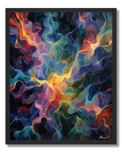 FLOATING GLOW - FRAMED