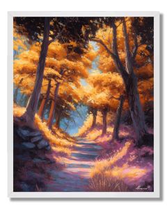 HIDDEN PATHWAY - FRAMED