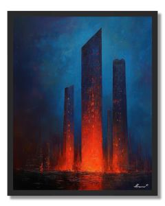 RISING ECHOES - FRAMED