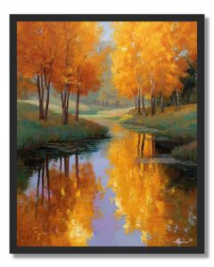 DREAMING IN GOLD - FRAMED