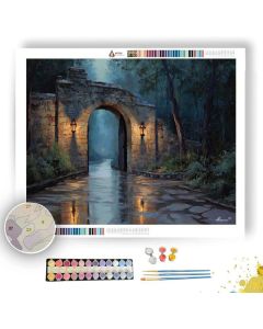 STONE GATEWAY - Paint by Numbers Full Kit