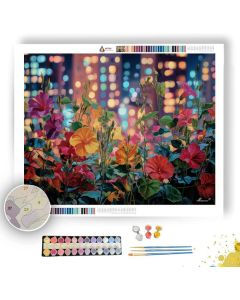 ROOFTOP GARDEN - Paint by Numbers Full Kit