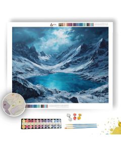 SAPPHIRE LAKEVIEW - Paint by Numbers Full Kit