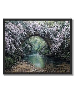 BRIDGE OF BLOSSOMS - FRAMED