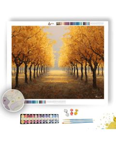 GOLDEN ORCHARD - Paint by Numbers Full Kit