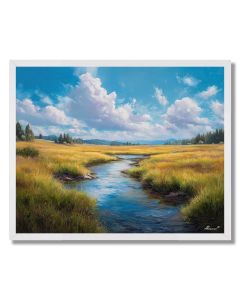MEADOW STREAM - FRAMED